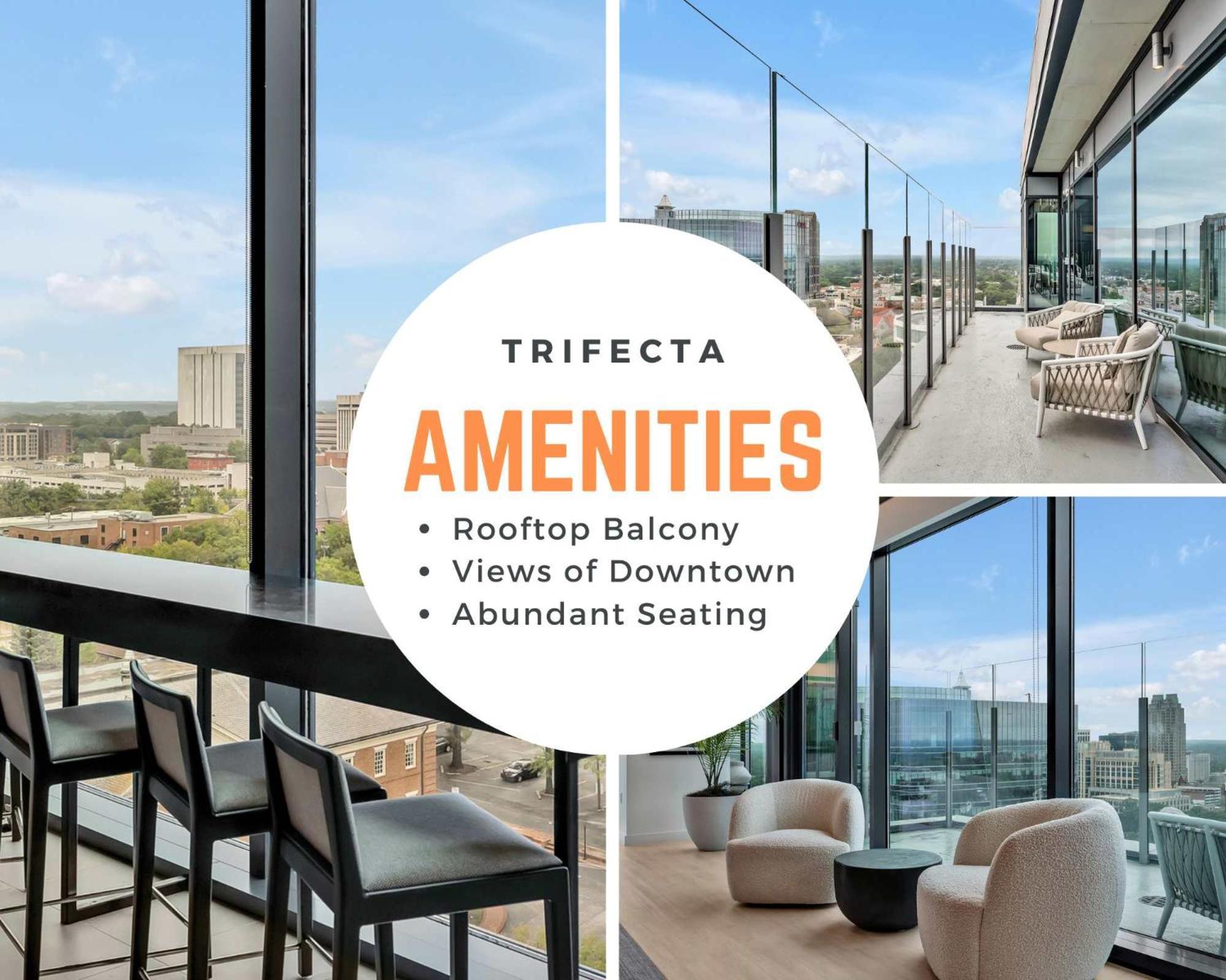 High-Rise Apt Raleigh Free Parking & Sunset View 1 외부 사진