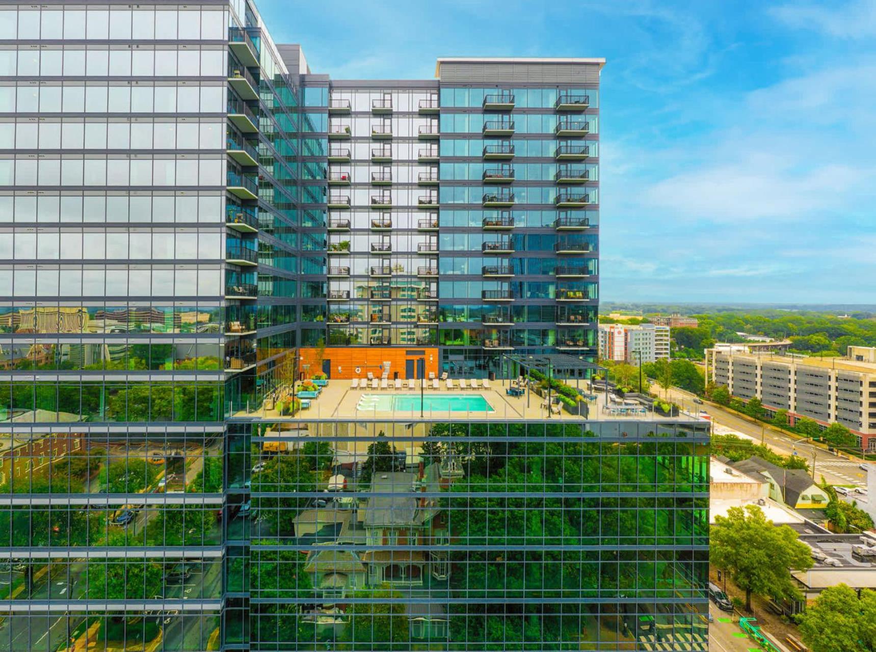High-Rise Apt Raleigh Free Parking & Sunset View 1 외부 사진